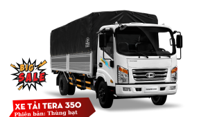 XE TẢI TERA 350 THÙNG MUI BẠT